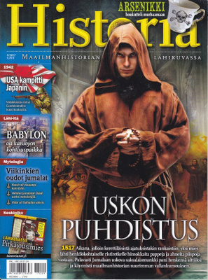 Tieteen Kuvalehti HISTORIA 9/2017 Teema: Reformaatio, 1517