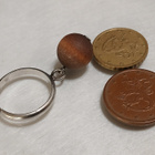 Vintage Aarikka Hopea Pallo sormus 925 - pikkukuva 4