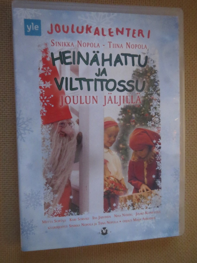Maija Asikainen: Heinähattu ja Vilttitossu Joulun... DVD