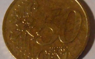 SAKSA 50 Cent v.2003D  KM#256  Circ. kierrosta