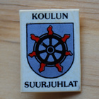 Koulun Suurjuhlat - lukkoneulamerkki rintamerkki - pikkukuva 1