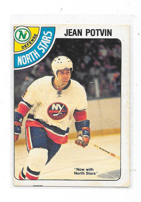 1978-79 OPC #287 Jean Potvin , Minnesota North Stars