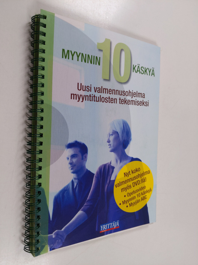 Paavo Helin : Myynnin 10 käskyä - valmennusohjelma (+dvd)