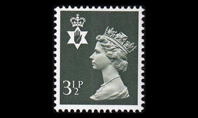 Iso-Britannia NI_14 ** Pohjois-Irlanti Elisabeth 3½ p (1971