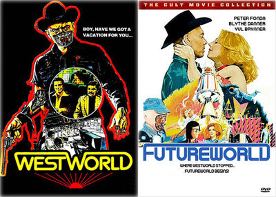 Westworld 1973 + Futureworld 1976 kulttiscifit, Yul Brynner