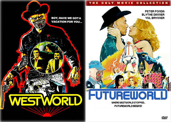 Westworld 1973 + Futureworld 1976 kulttiscifit, Yul Brynner
