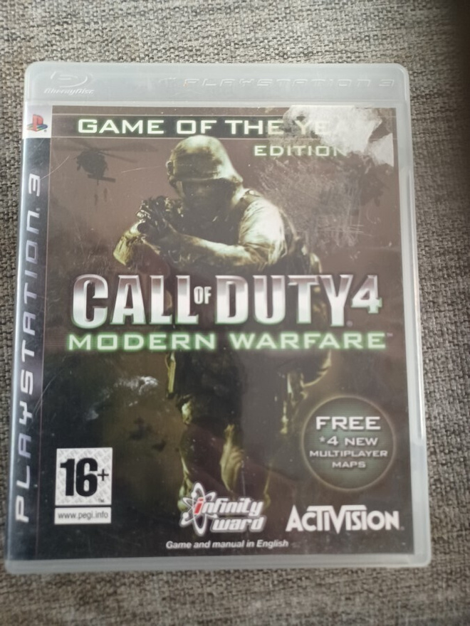 PS3 -Call of Duty 4  Modern Warfare (CIB) SyyS ALE!