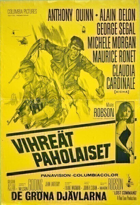 Elokuvajuliste: Vihreät paholaiset (Claudia Cardinale)