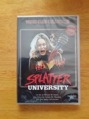 Splatter University DVD