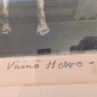 VANHA Etsaus sign Väinö Hervo 1951 - pikkukuva 3