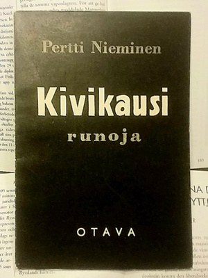 Pertti Nieminen - Kivikausi: runoja (nid.)