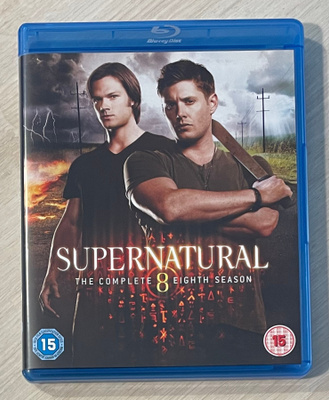 Supernatural: Kausi 8 (2012 - 2013) Blu-ray (UUSI)