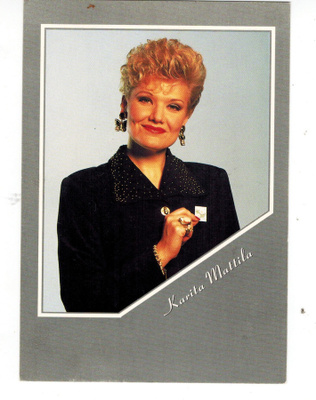 Karita Mattila -  Postikortti