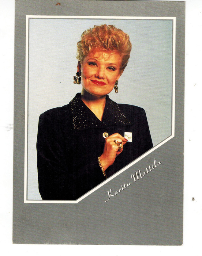 Karita Mattila -  Postikortti