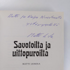 Matti Leikola : Savotoilta ja uittopuroilta (signeerattu,... - pikkukuva 3