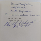Matti Kurjensaari : Jäähyväiset 50-luvulle (signeerattu, ... - pikkukuva 3
