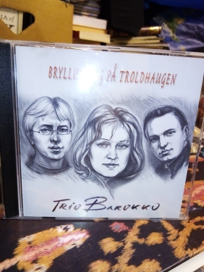 CD :  TRIO BAROKKO  : BRYLLUPSDAG PÅ TROLDHAUGEN