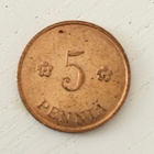 5 penniä 1939 - pikkukuva 1