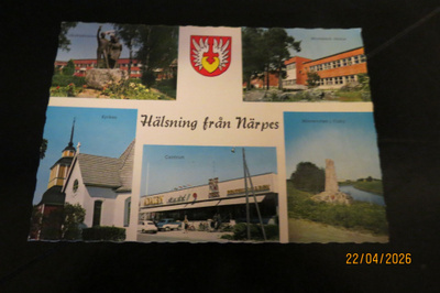 NÄRPIÖ 1965 KUKLKENUT KORTTI