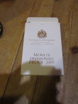 San Marino Vuosisarja 2009 Proof
