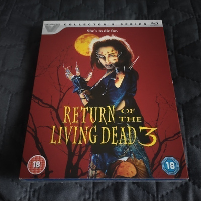 Return Of The Living Dead 3 slipcase Blu-ray **muoveissa**