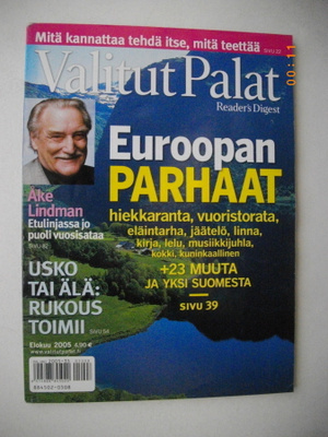 Valitut Palat - elokuu 2005 (24.6)