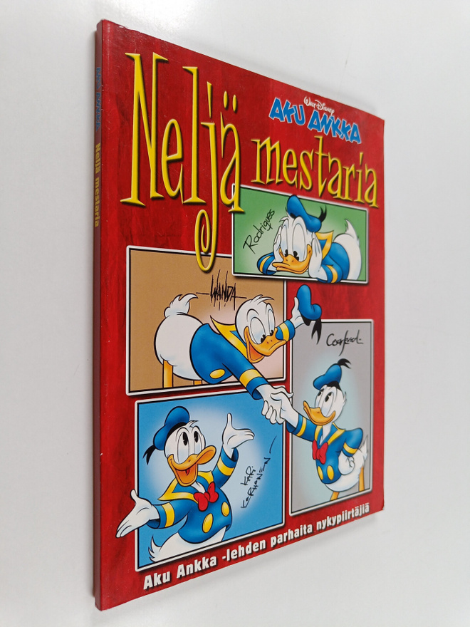 Neljä mestaria : Aku Ankka -lehden parhaita nykypiirtäjiä