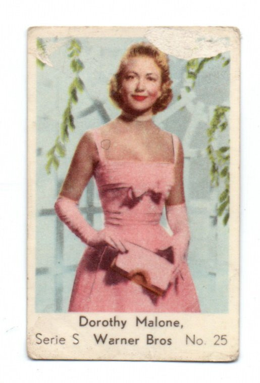Purkkakuva Seri S n:o 25 DOROTHY MALONE.
