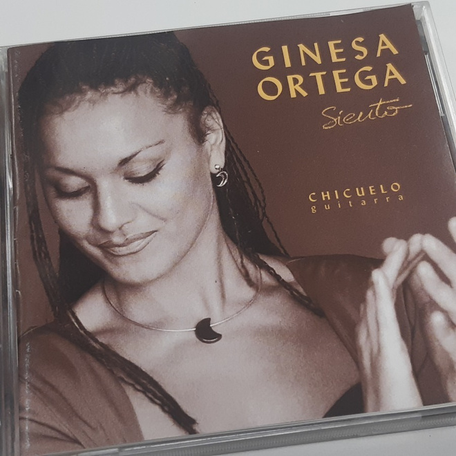 Ginesa Ortega & Chicuelo - Siento (CD) HYVÄ KUNTO!!