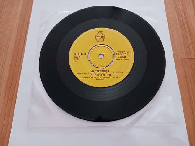 Jose Kuusisto – Toiveita 7" orig 1975 uusi mint