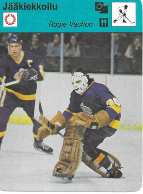 Concert Hall 1979 Rogie Vachon Jääkiekkoilu