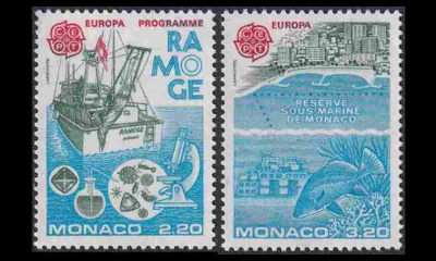 Monaco 1746-7 ** Europa (1986)