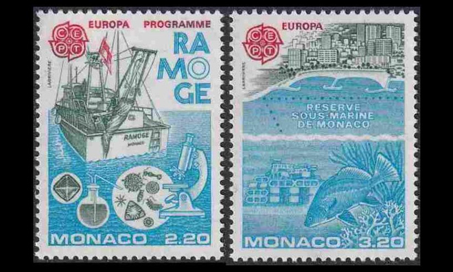 Monaco 1746-7 ** Europa (1986)