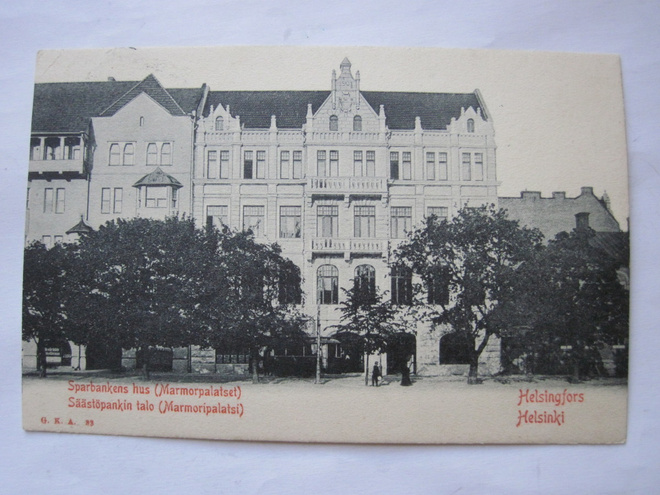 VANHA Postikortti Helsinki Raitiovaunu 1902