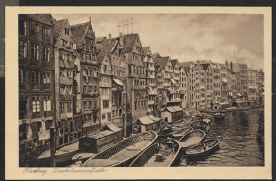 Saksa - Hampuri , Deichsstrassenfleeth