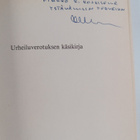 Esko Linnakangas : Urheiluverotuksen käsikirja (signeerat... - pikkukuva 3