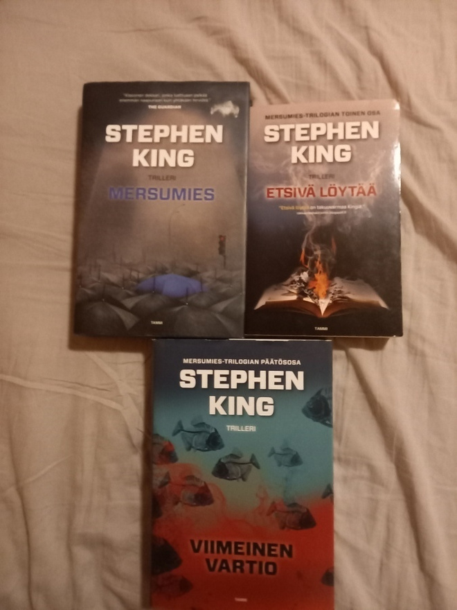 Stephen King: Mersumies trilogia osat 1-3