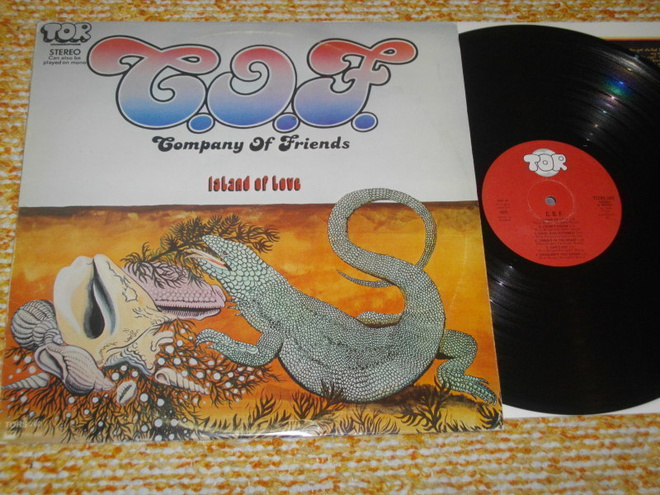 COMPANY OF FRIENDS - Island Of Love - LP 1978 pop rock MINT-