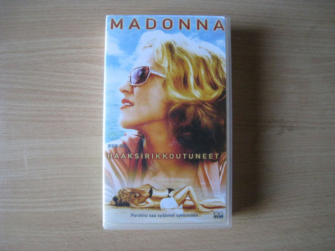 Haaksirikkoutuneet (madonna) vhs