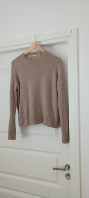 100% kashmir neulepusero beige M