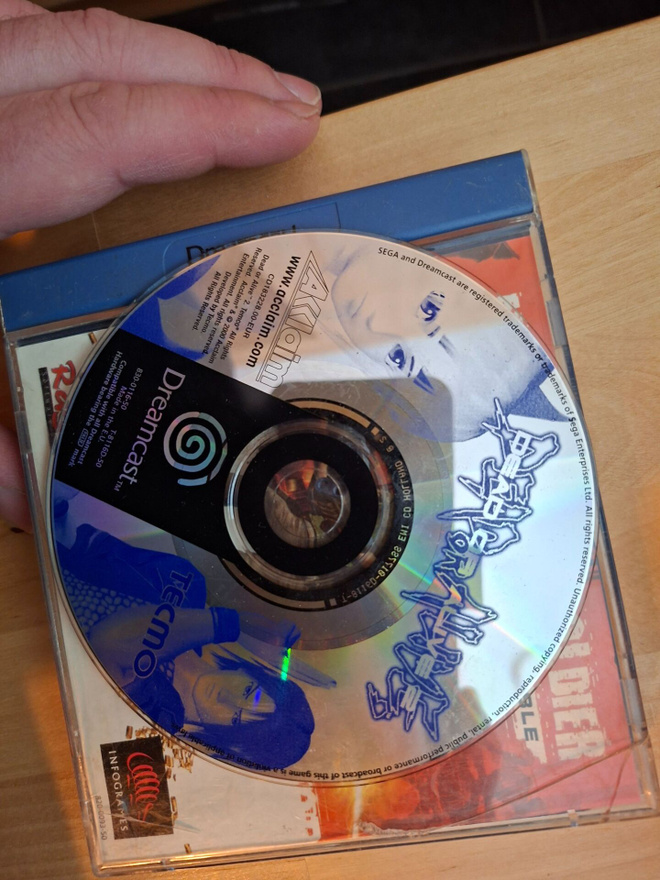 Sega Dreamcast Dead or Alive 2, vain levy