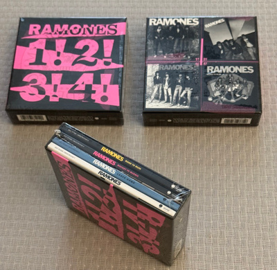 Ramones - '1!2!3!4!' (UUSI ATMOS & HI-RES 4 x Blu-ray)