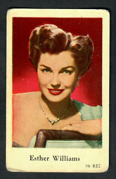 Keräilykuva - Esther Williams Nr 832