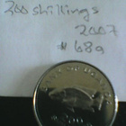 Uganda 200 shillings 2007, km#68a - pikkukuva 2