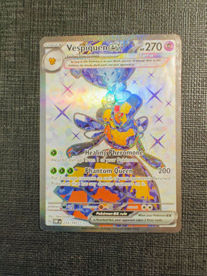 Vespiquen ex 212/197 Obsidian Flames Full Art Ultra Rare