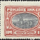 1920 Pohjois-Inkeri 1 mk ** LaPe P-I 12 postituore - pikkukuva 2