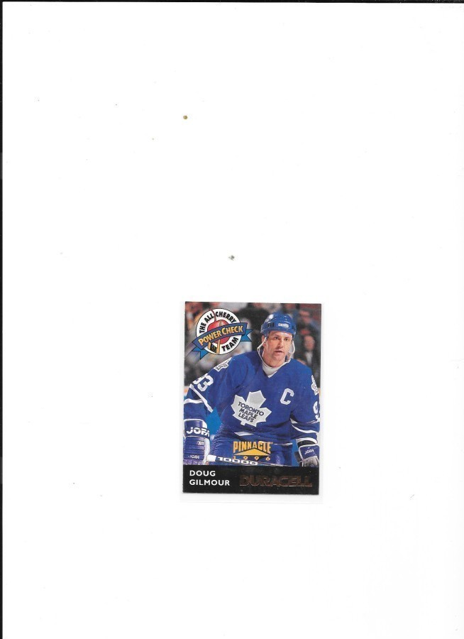 1996-97 Duracell Cherry`s Pick #DC7 Doug Gilmour