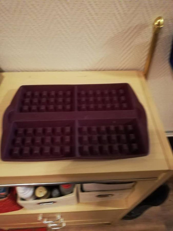 TupperWare Vohvelivuoka
