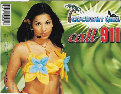 Coconut Girl - Call 911 (CD) NEAR MINT!! Maxi-single