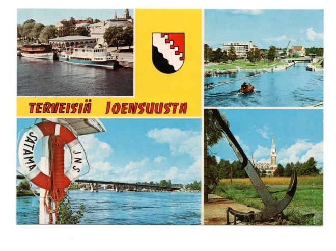 Joensuu: 4 kuvaa kaupungista ja vaakuna
